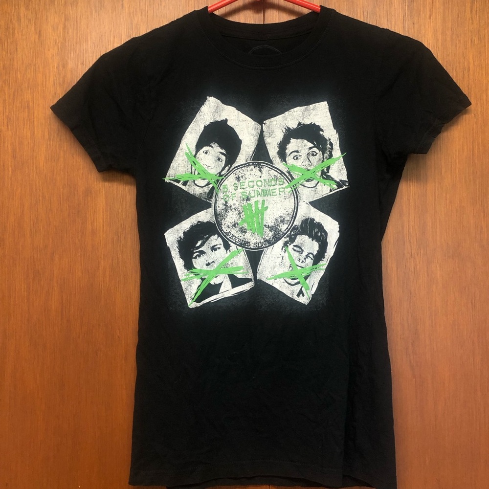 5 Seconds of Summer Fitted T-shirt